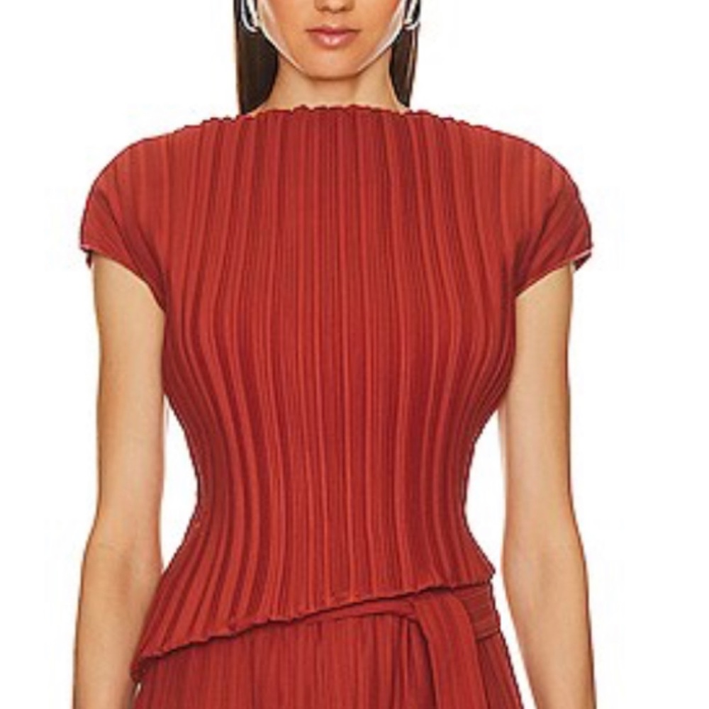 Revolve burnt orange top